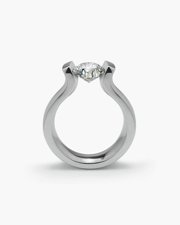 Lyre Tension Set Ring