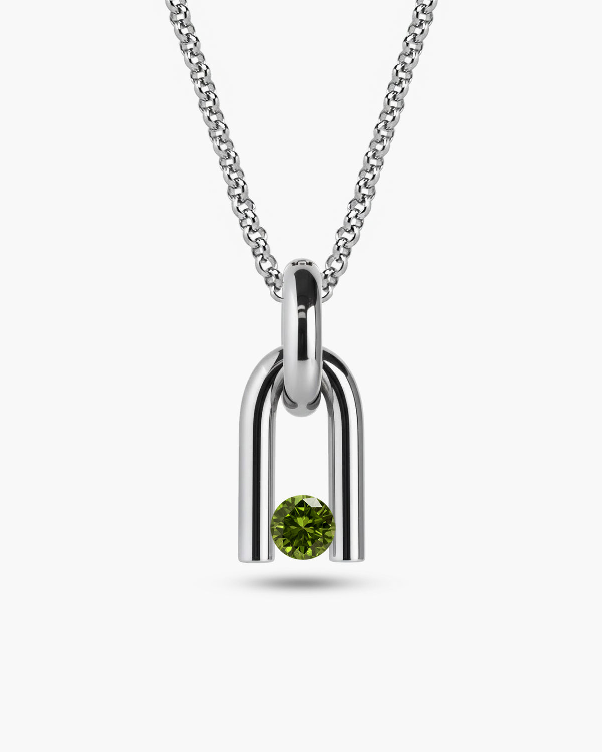 taormina-nexus-pendant-stainless-steel-chain-tension-set-peridot-front