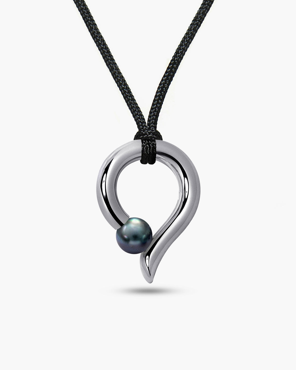 taormina-onde-pendant-stainless-steel-cord-tension-set-black-pearl