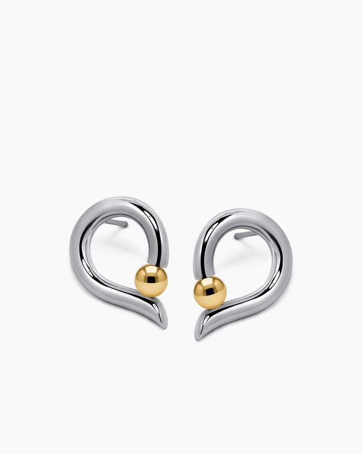 Onde Tension Set Stud Earrings