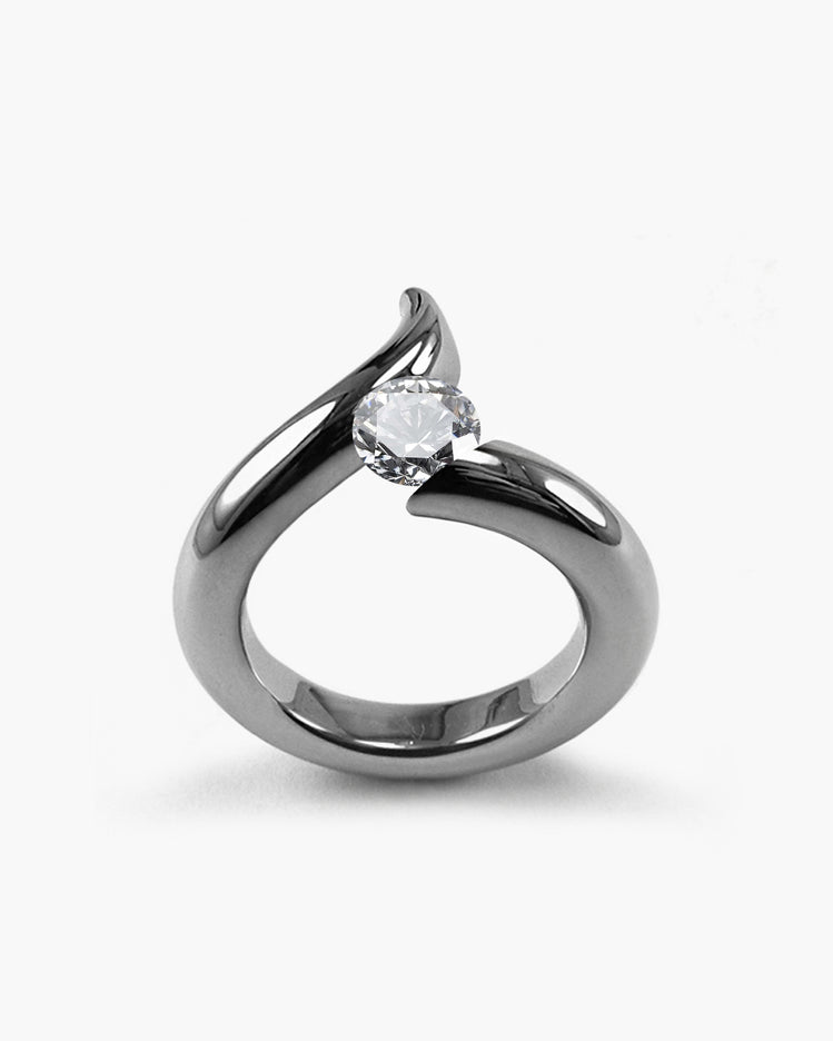 Onde Tension Set Ring