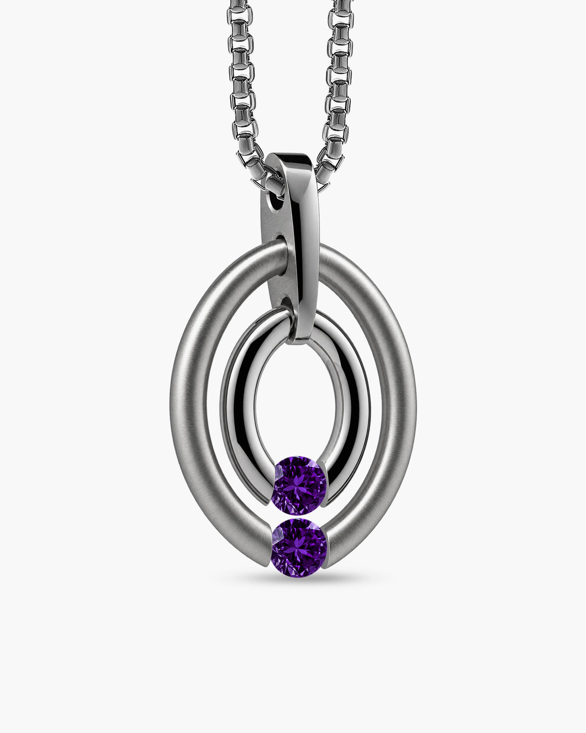 taormina-ovum-double-oval-pendant-stainless-steel-chain-tension-set-amethyst