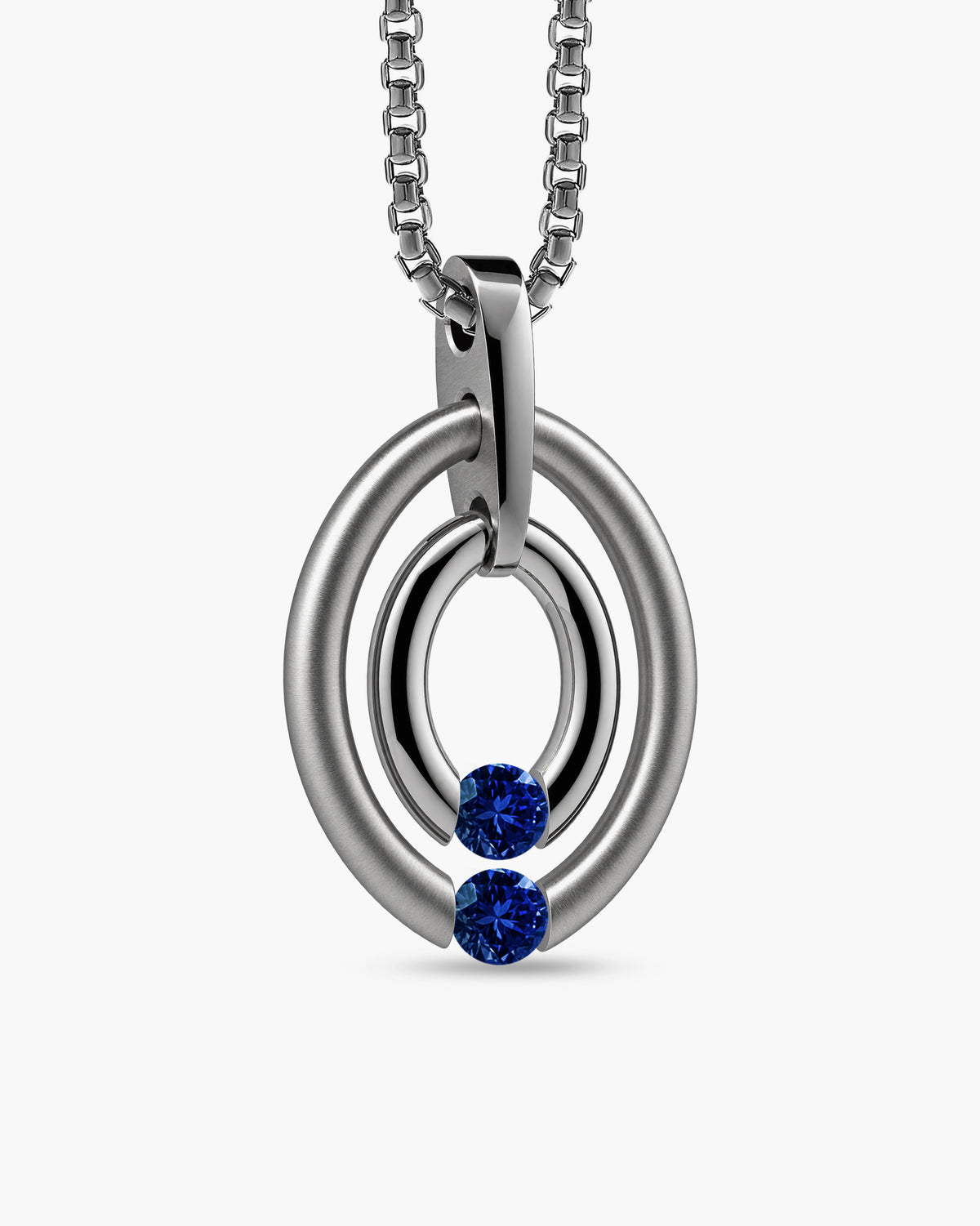 taormina-ovum-double-oval-pendant-stainless-steel-chain-tension-set-blue-sapphire