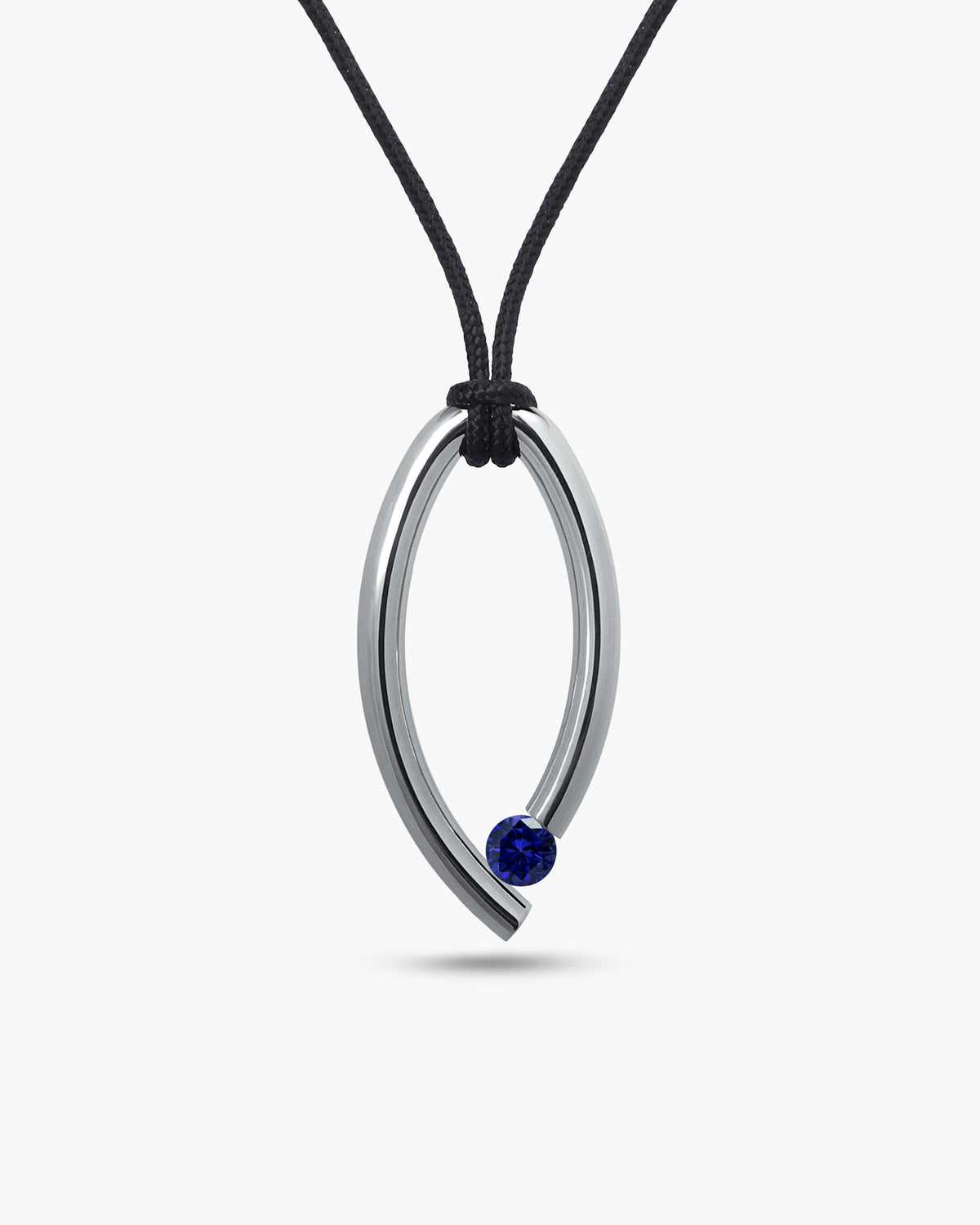taormina-ovum-oval-pendant-cord-choker-stainless-steel-tension-set-blue-sapphire