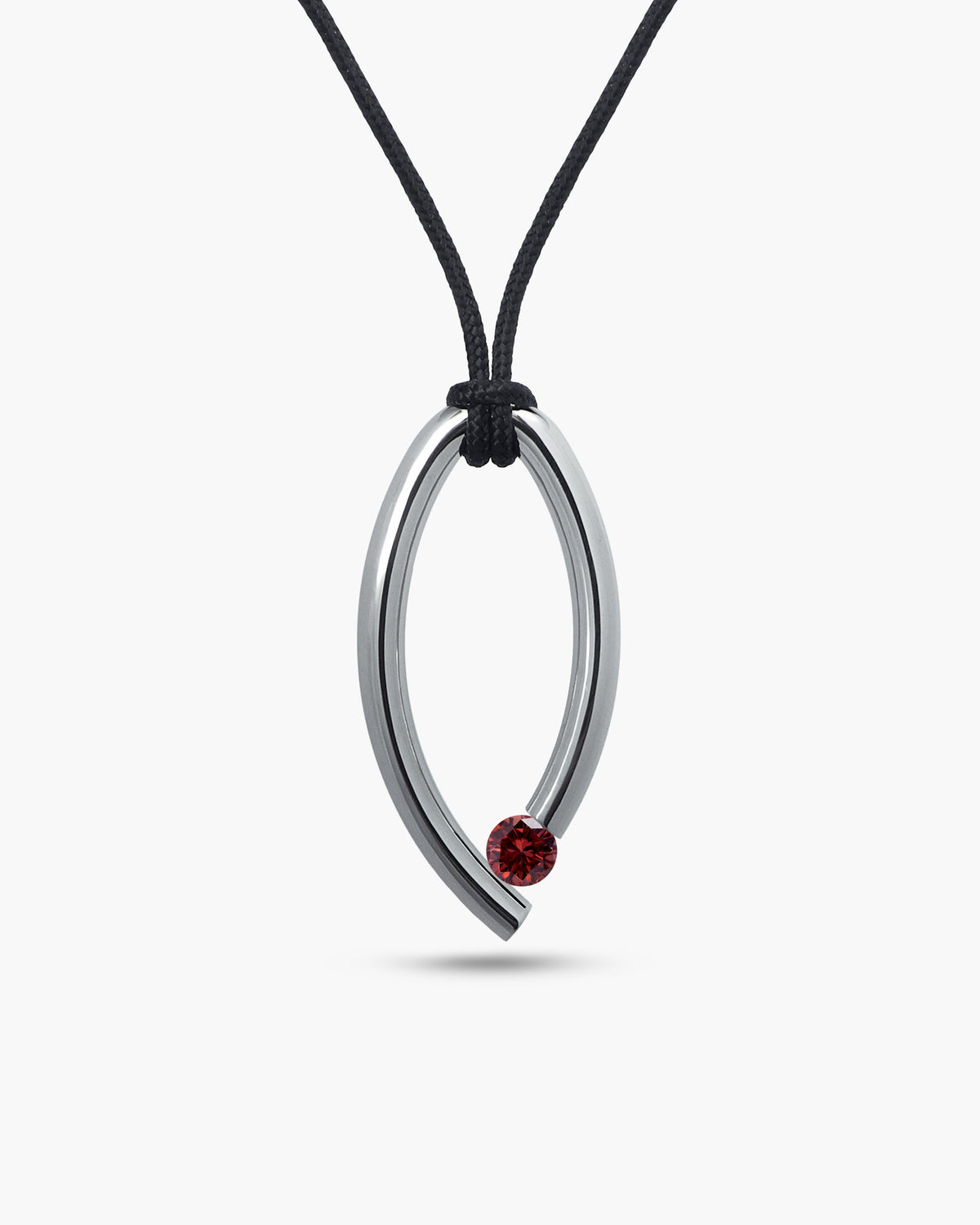 taormina-ovum-oval-pendant-cord-choker-stainless-steel-tension-set-garnet