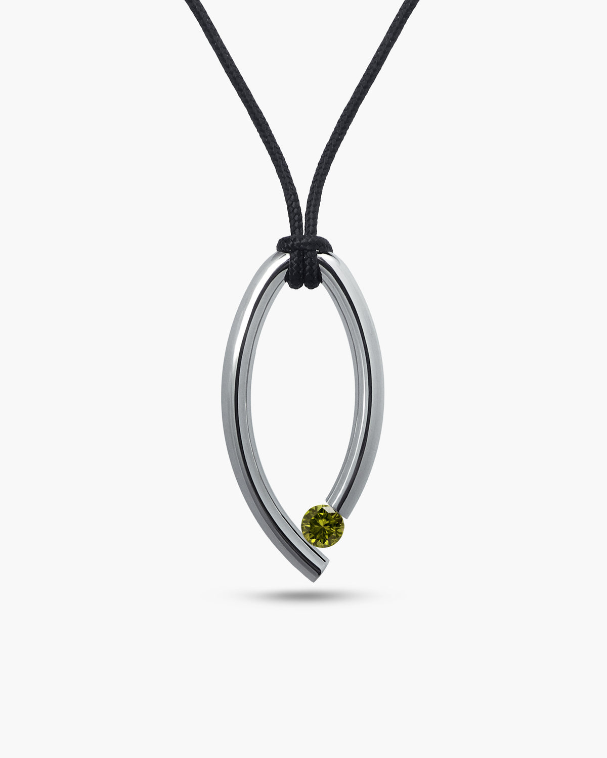 taormina-ovum-oval-pendant-cord-choker-stainless-steel-tension-set-peridot