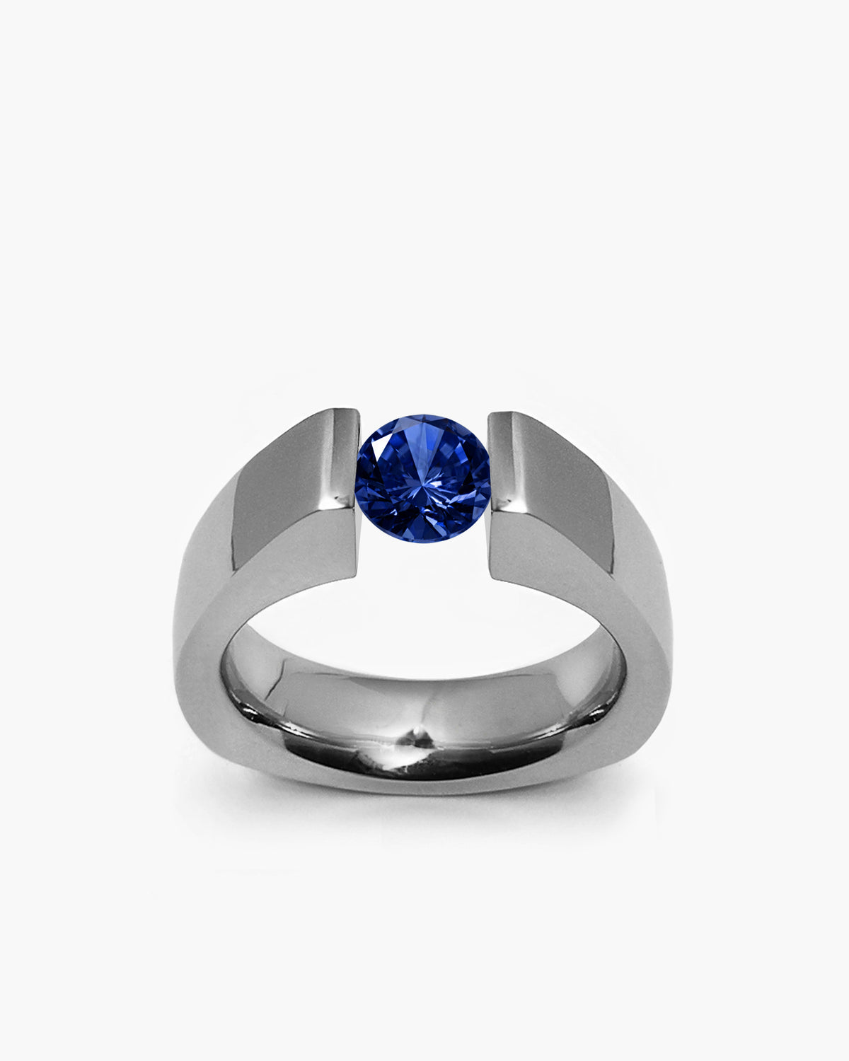 taormina-pyramid-tension-set-ring-blue-sapphire-front
