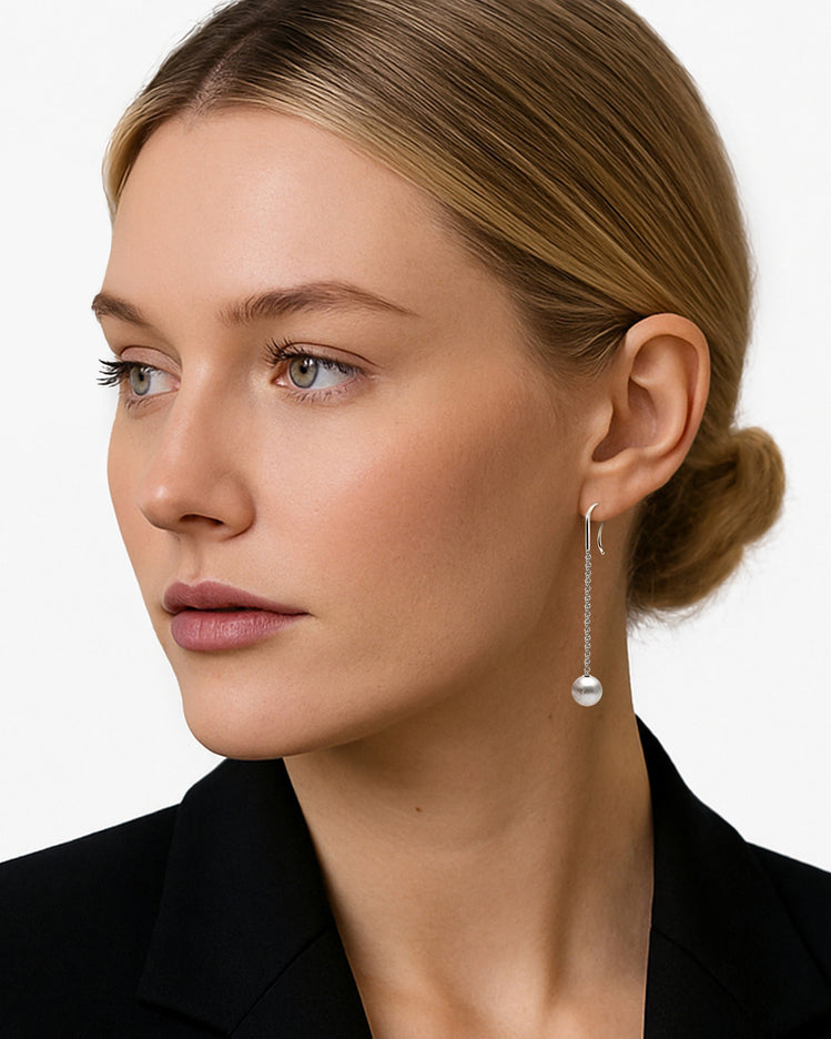 Rolo Chain Drop Earrings