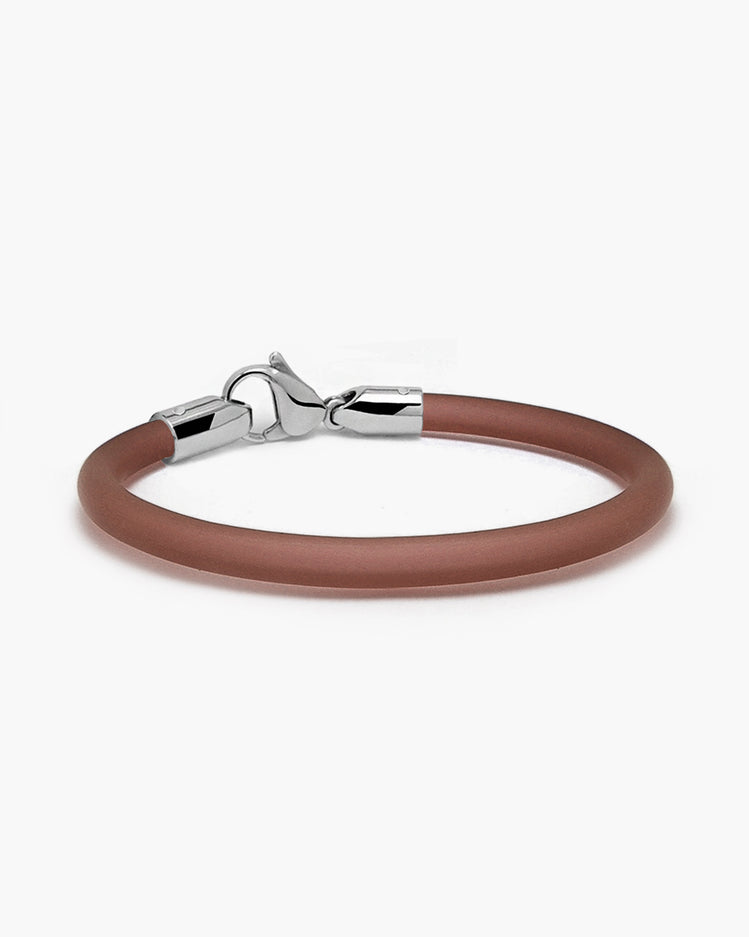 taormina-senna-brown-rubber-bracelet-lobster-clasp-5mm