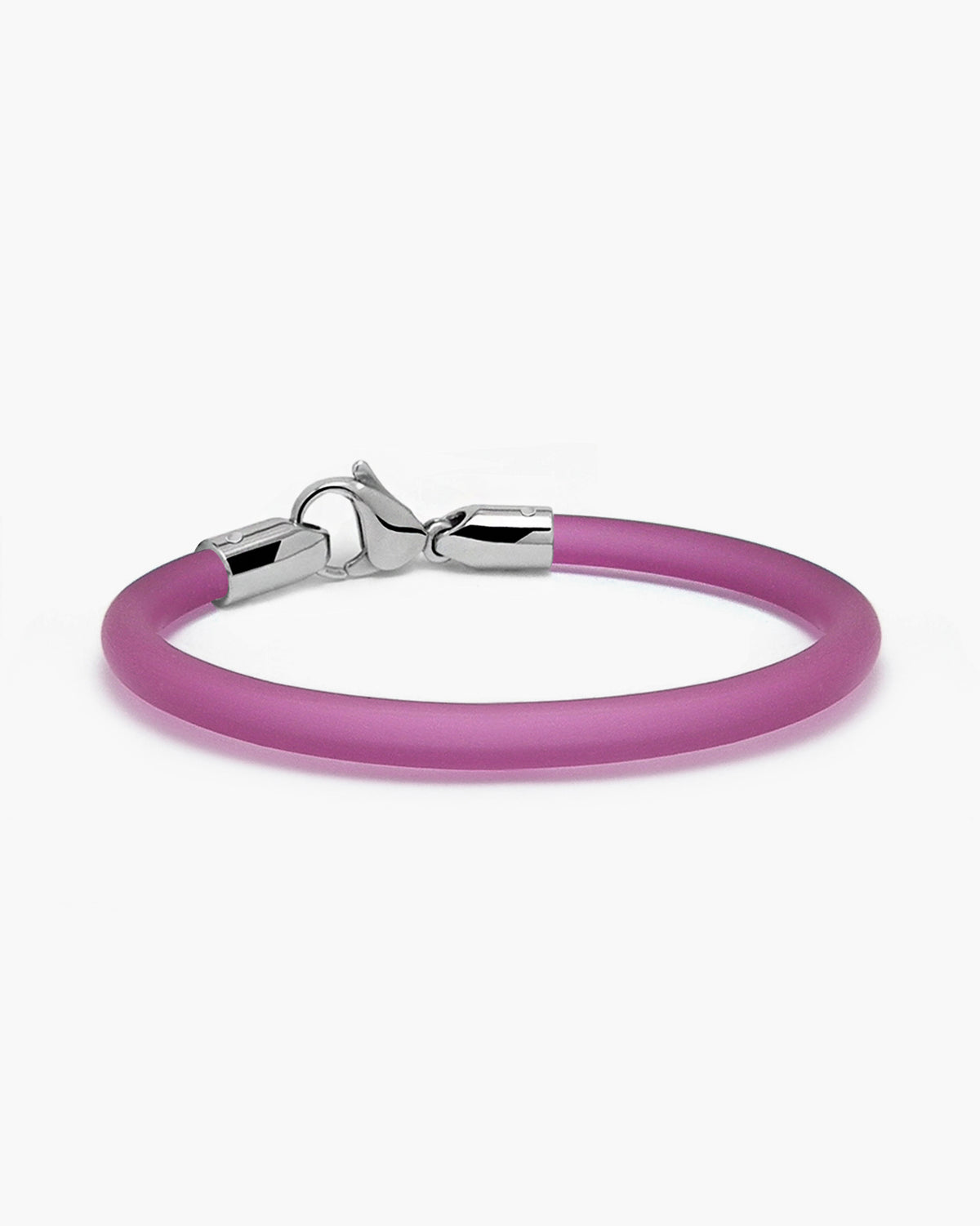 taormina-senna-purple-rubber-bracelet-lobster-clasp-5mm