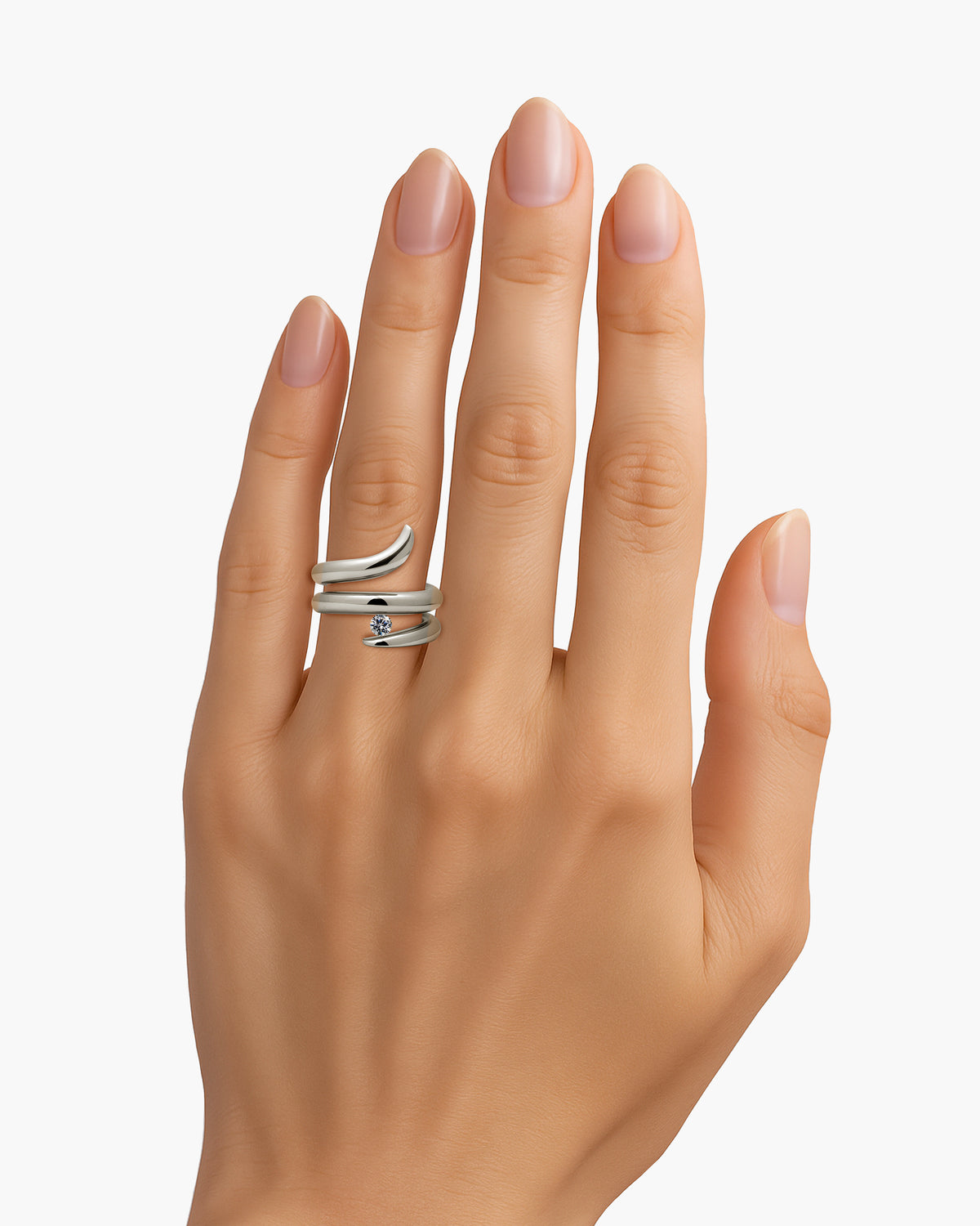 Spire Tension Set Ring