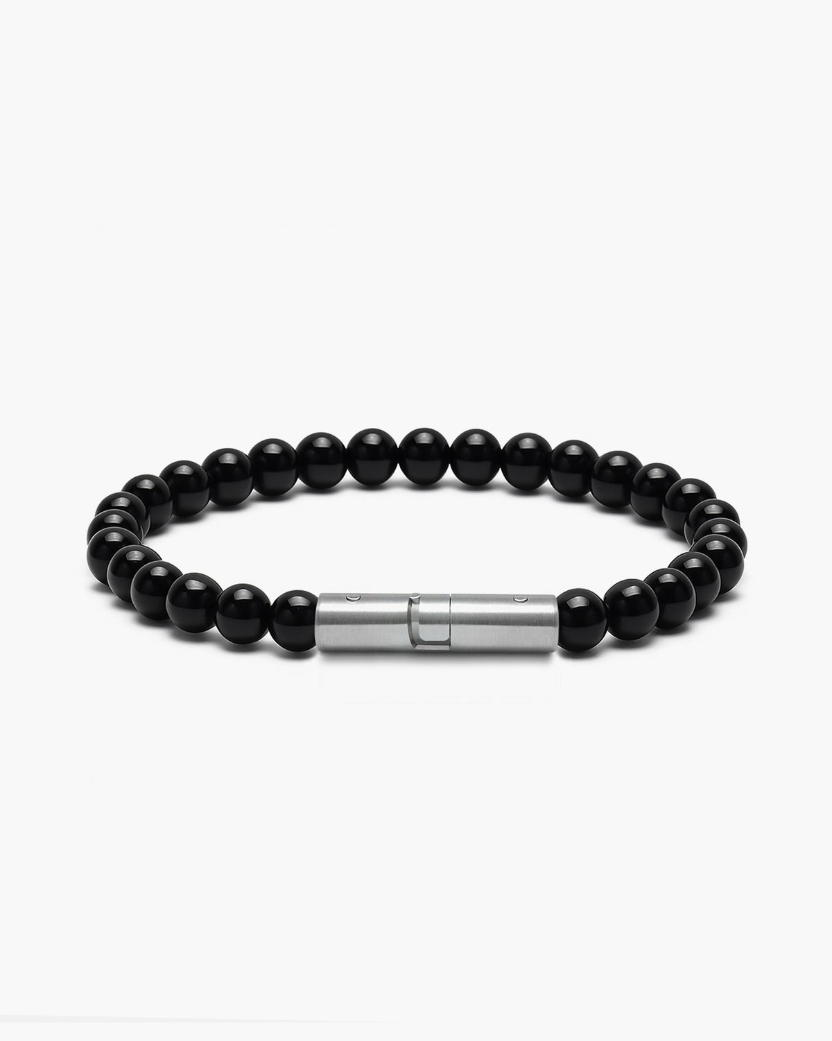 taormina-spiritual-beads-bracelet-stainless-steel-bayonet-clasp-black-onyx-6mm-front