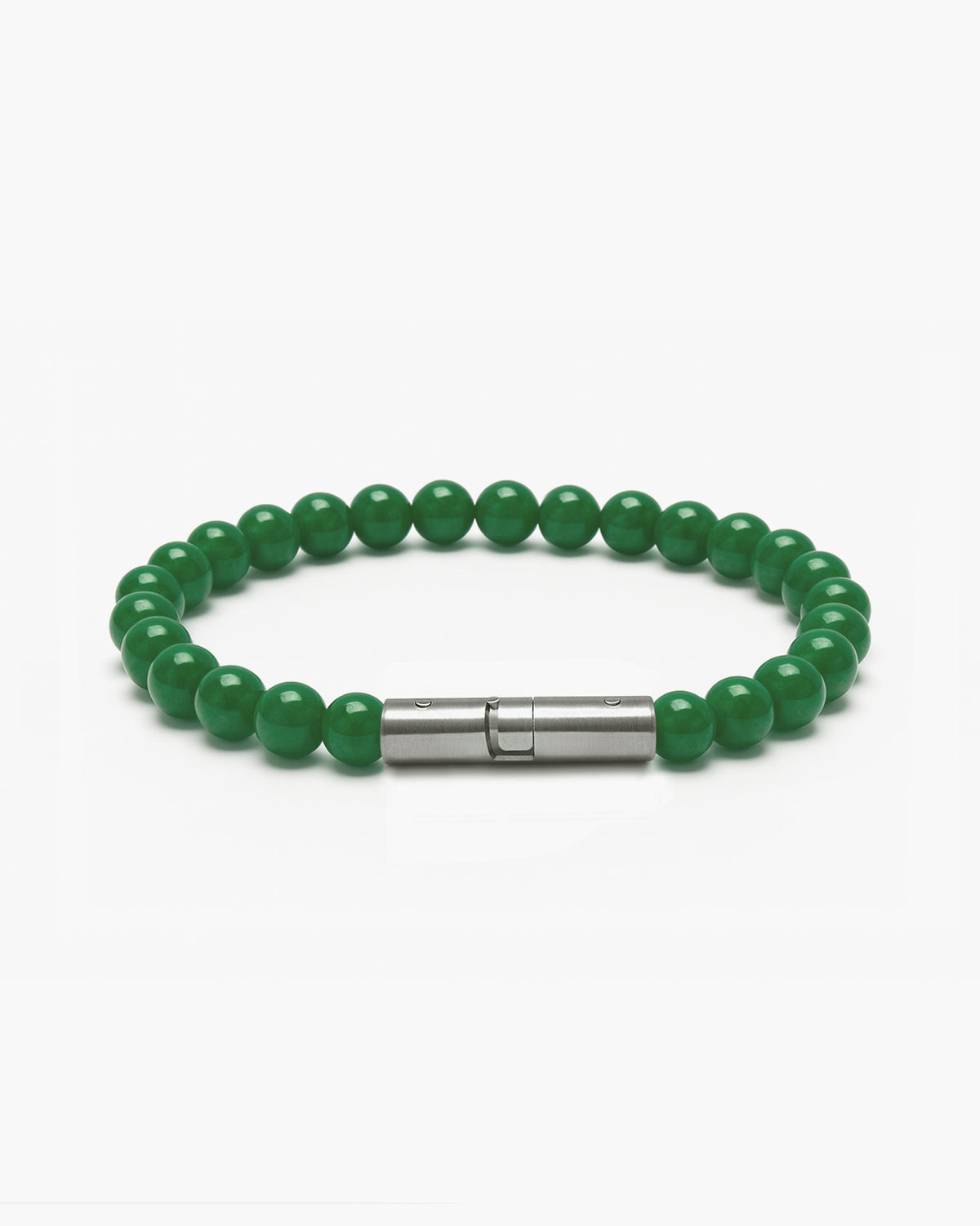 taormina-spiritual-beads-bracelet-stainless-steel-bayonet-clasp-jade-nephrite-6mm-front
