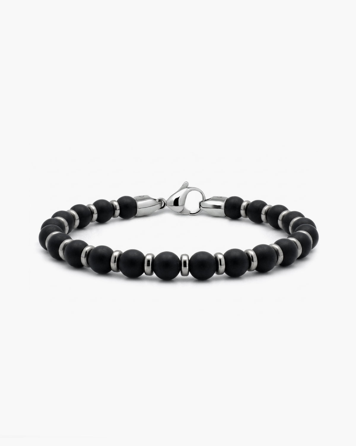 taormina-spiritual-beads-bracelet-stainless-steel-rondels-obsidian-6mm-front