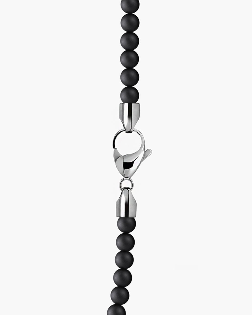 taormina-spiritual-beads-necklace-stainless-steel-lobster-clasp-obsidian-4mm-model-detail