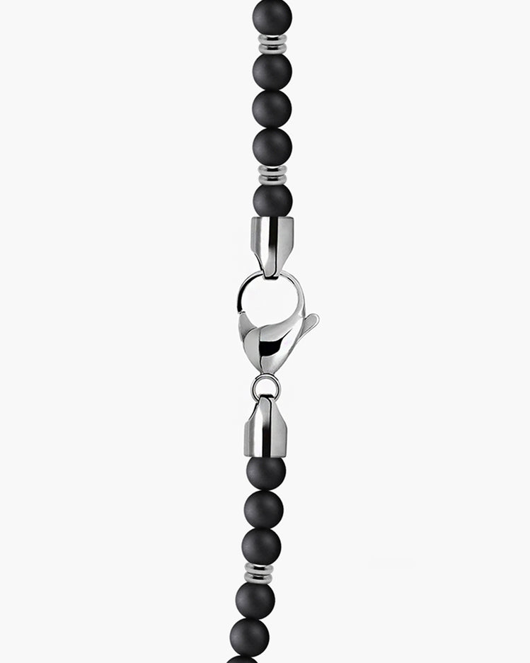 taormina-spiritual-beads-necklace-stainless-steel-rondels-elements-lobster-clasp-obsidian-4mm-detal