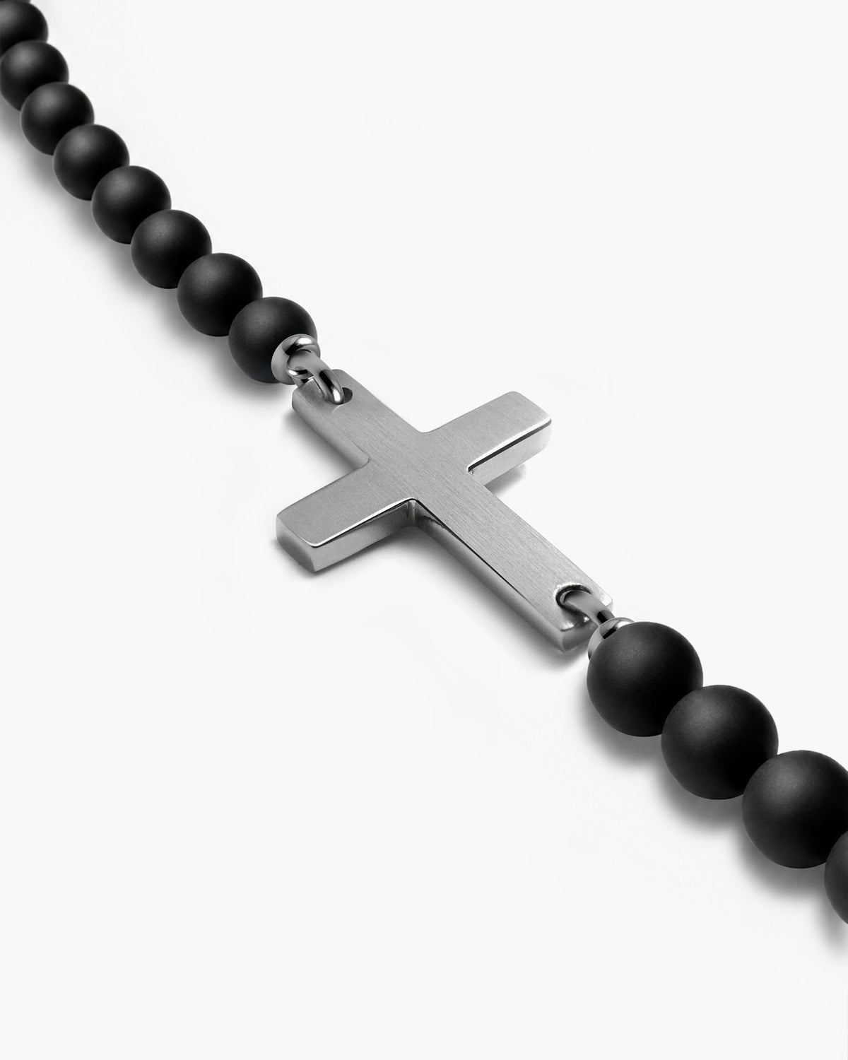 taormina-spiritual-cross-station-beads-necklace-stainless-steel-lobster-clasp-obsidian-4mm-detail