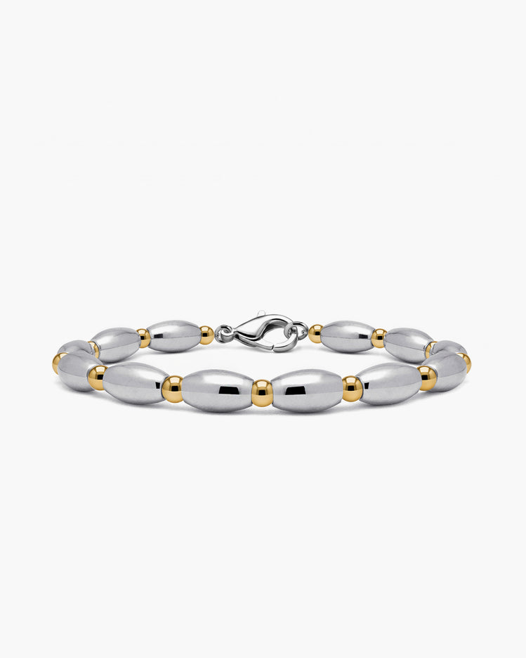 taormina-spiritual-oval-stainless-steel-and-gold-beads-bracelet