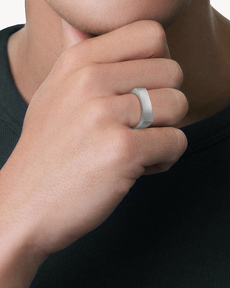 Square Band Ring