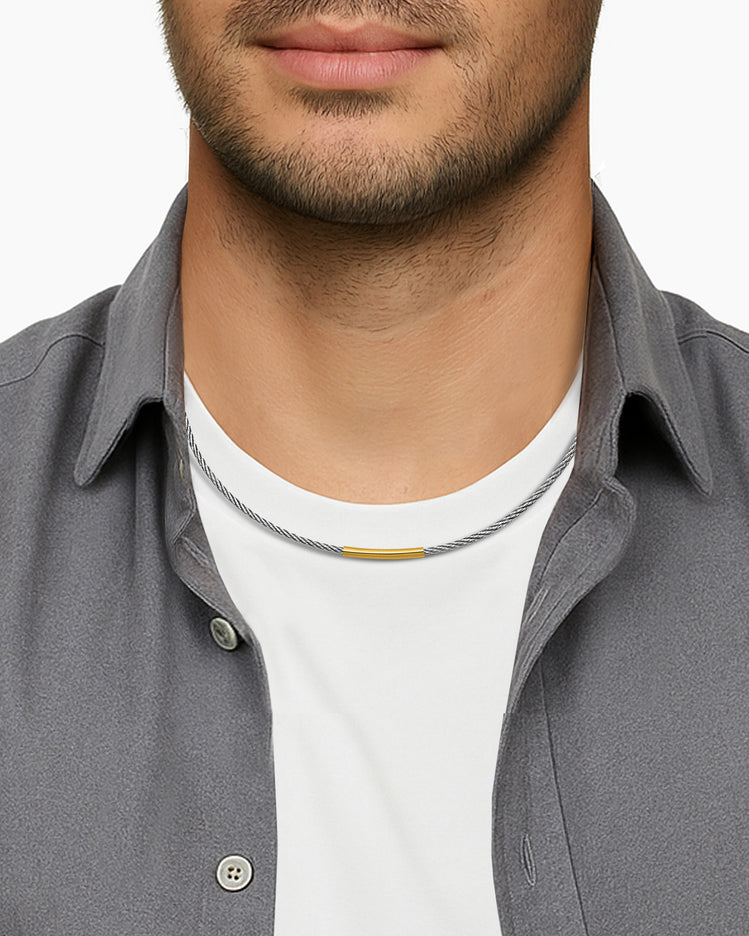 Cable Necklace