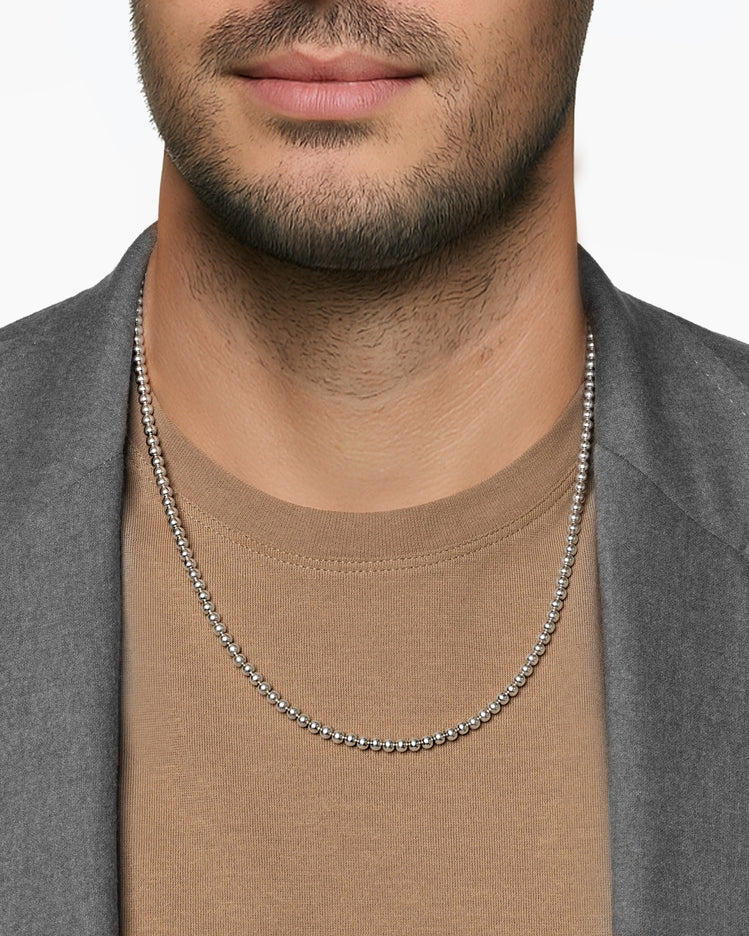 Spiritual Metal Beads Necklace