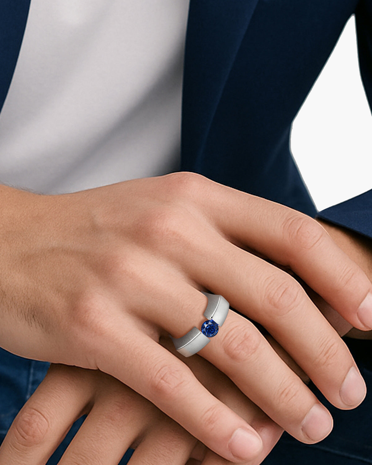 taormina-stratum-tension-set-ring-blue-sapphire-model-zoom