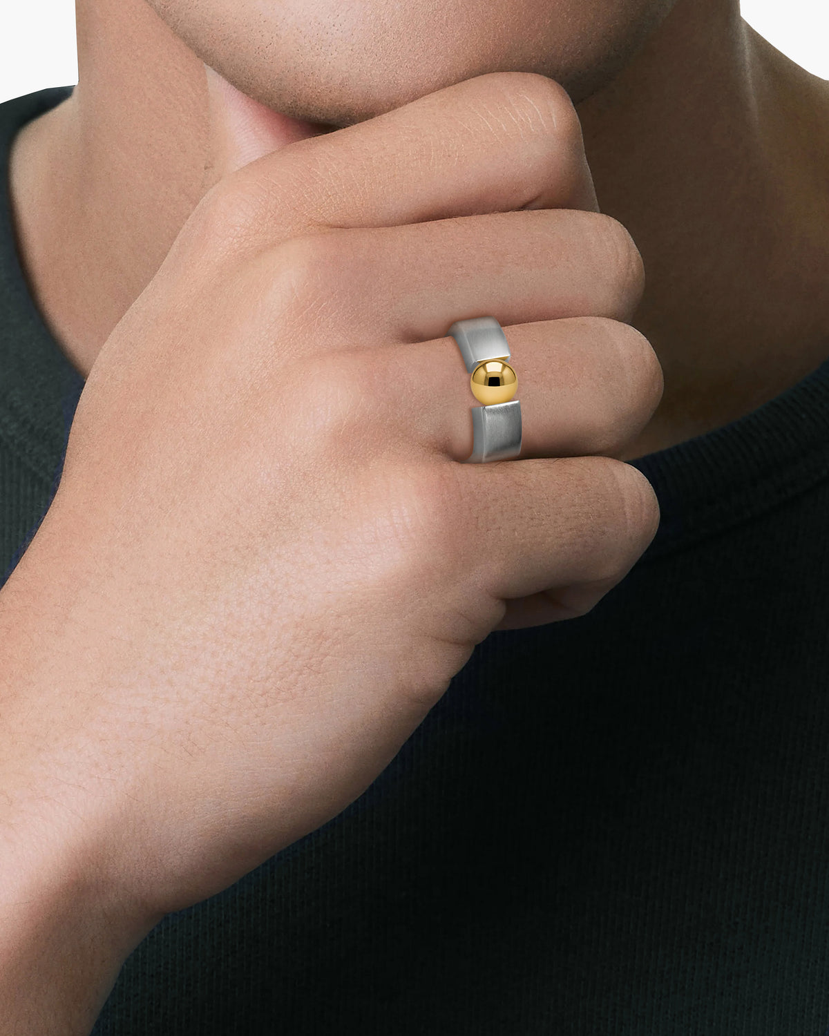 taormina-tempio-tension-set-ring-brushed-gold-model