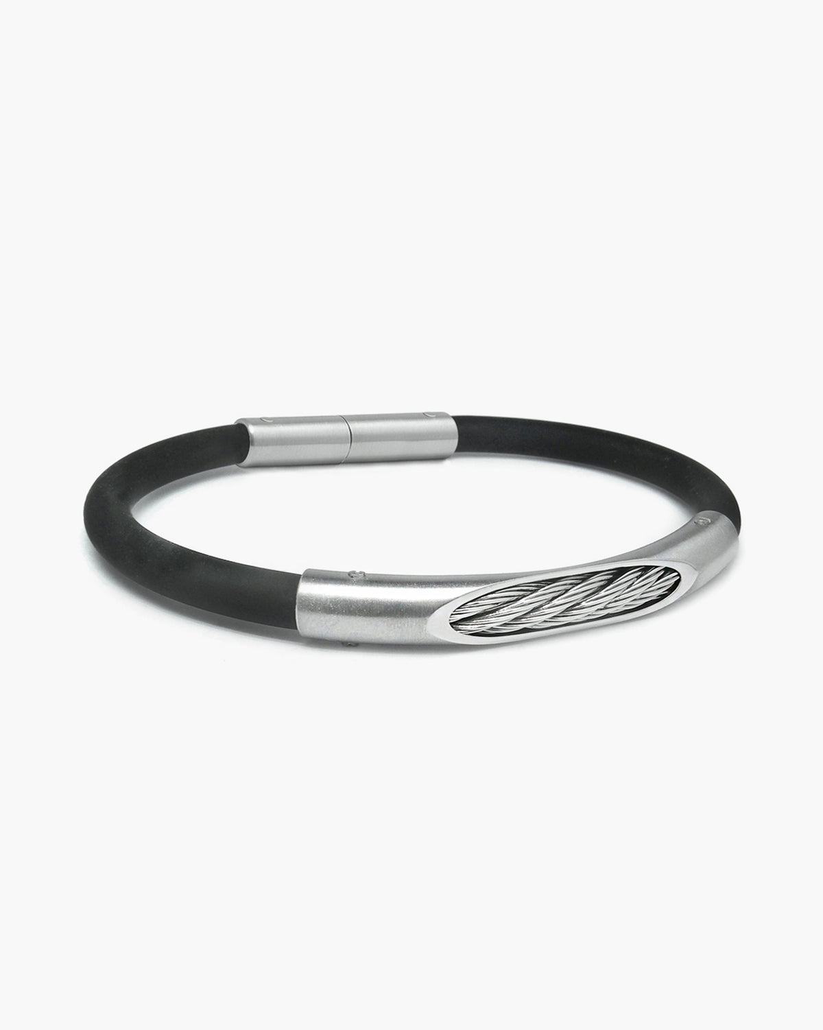 taormina-torque-rubber-bracelet-cable-insert-brushed-5mm-side