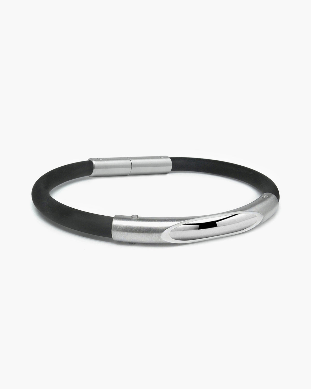 taormina-valve-rubber-bracelet-rod-insert-brushed-5mm-side